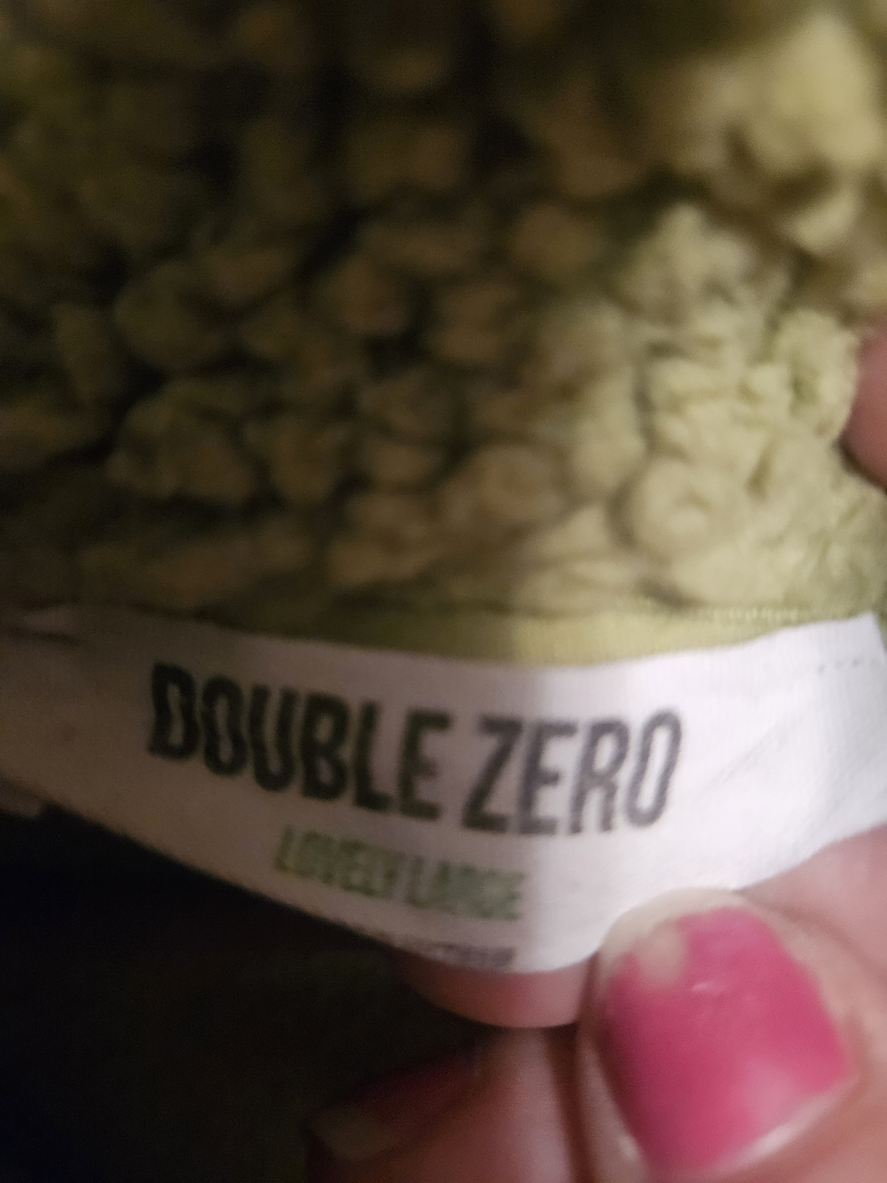 Palmettos Double Zero Olive Green Teddy Sherpa Pullover - Picture 4 of 4